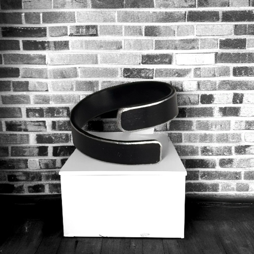 5 For 25💫Alternative Black Band Aluminum Ring